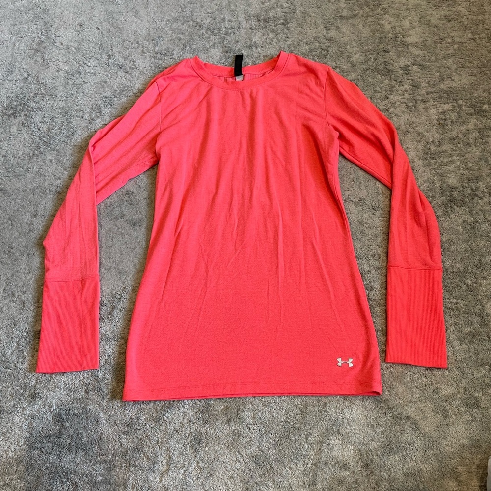 Under Armour Women’s Longsleeve Pink Tee